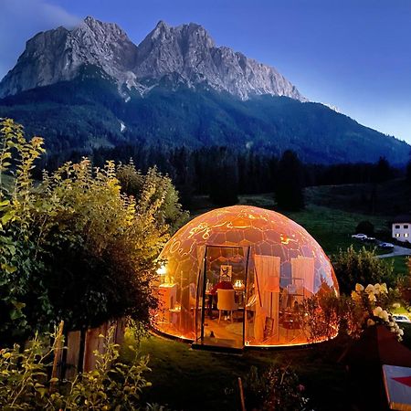 Bayern Resort Hotel - Adults Only - Mit Zugspitzblick - Eibsee-Naehe - Wellnessbereich - Naturpool Im Sommer Grainau Exterior photo